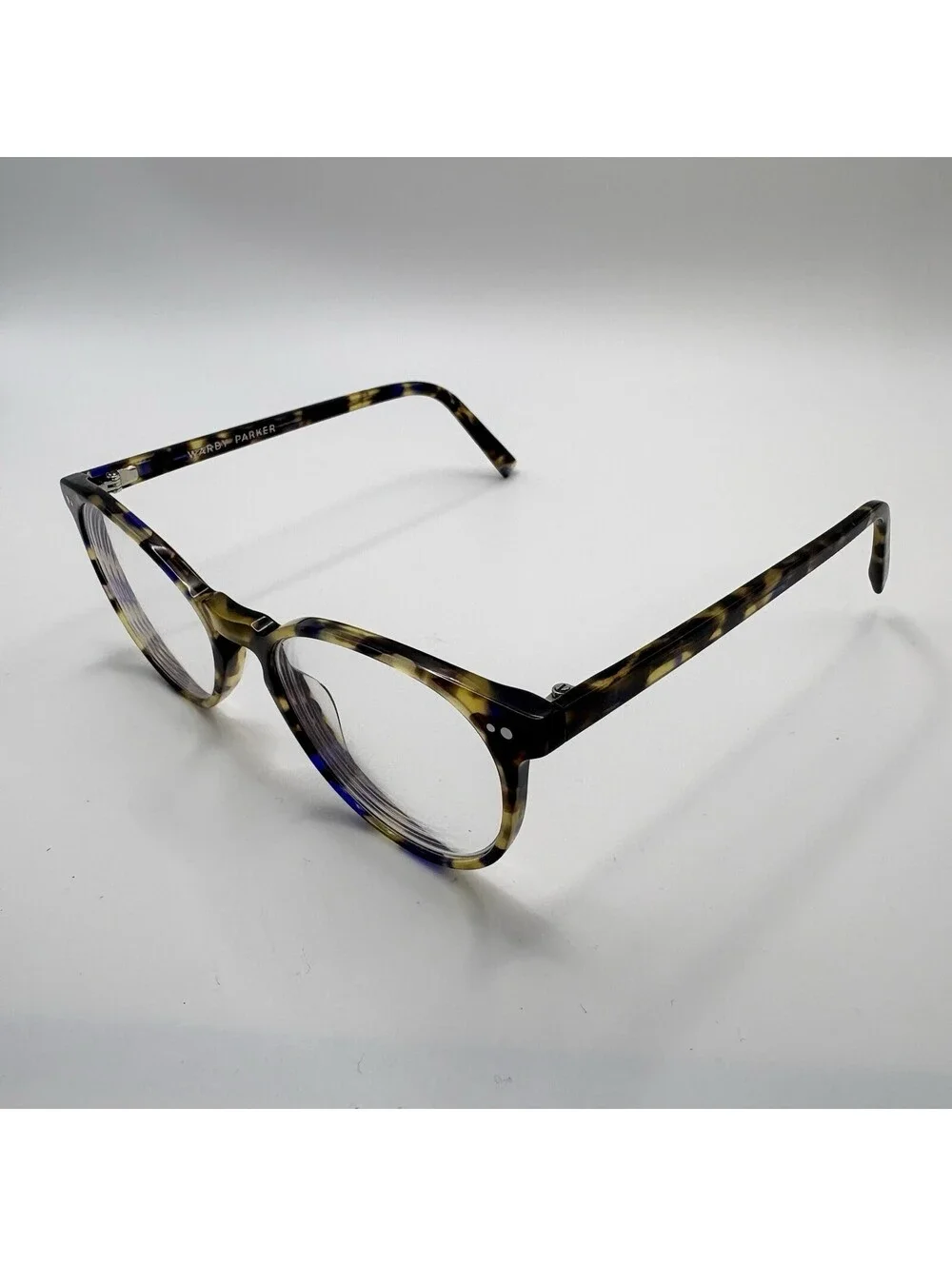 Warby Parker Blakeley M 252 Eyeglasses Tortoise Round 50-18-142 FRAMES ONLY